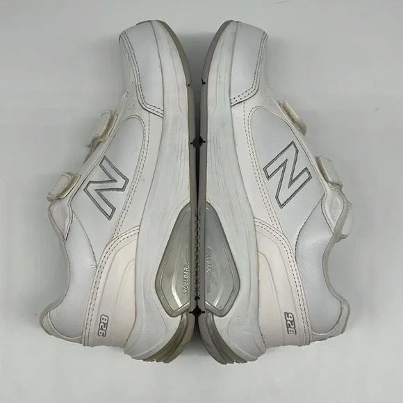 New Balance 928 Women's Hook and Loop White Leather Walking Comfort Shoe 6 - Picture 8 of 12